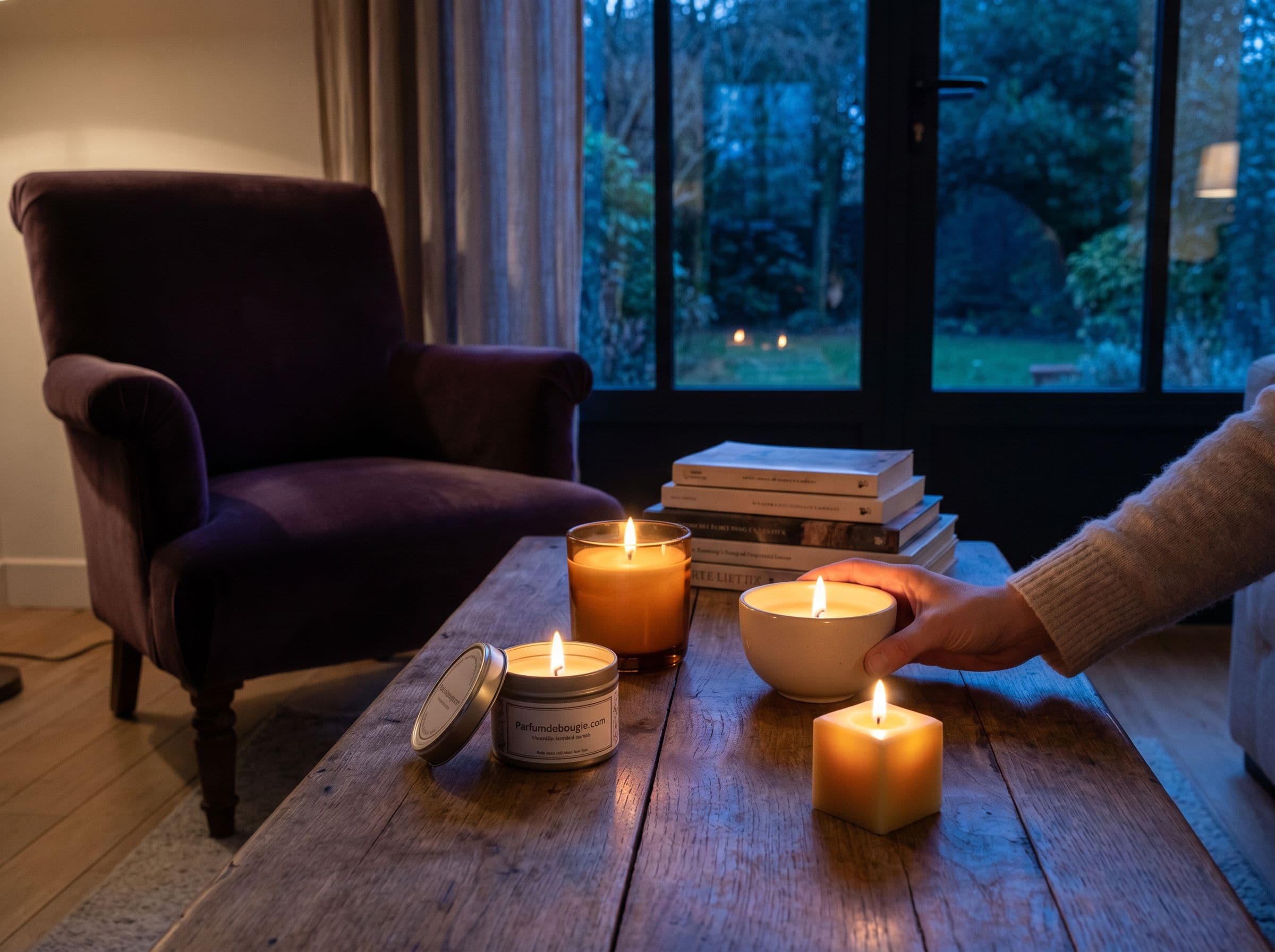 Comment eviter le creusement dans une bougie parfumee